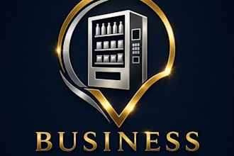 design any type of vending machine logo