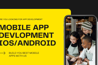 mobile app development for android and IOS app