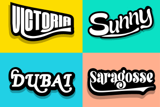 make graffiti lettering typography for your logo or word