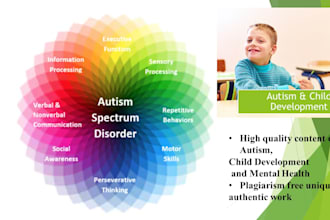 write autism and child development case reports