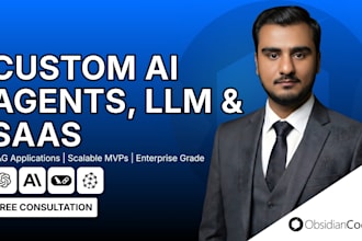 build custom ai agents, chatbots, llm and saas applications