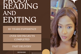 professionally proofread and edit any document right now