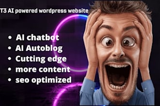 build an ai chatgpt wordpress website using  deepseek