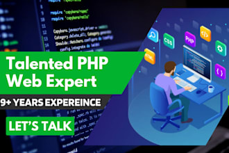 be your full stack web developer, PHP expert guru, fix website bugs issues