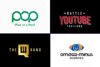 create outstanding entertainment music dance films logo