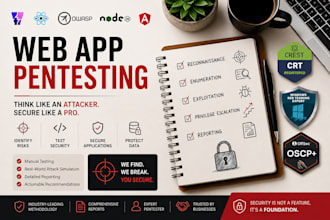 do website penetration testing with comprehensive reporting oscp certified