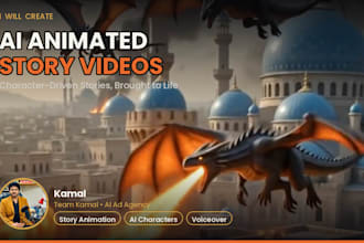create viral animation stories videos