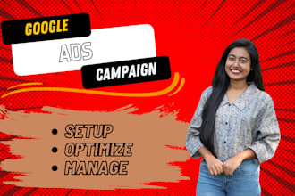 setup optimize and manage your google ads campaign adwords PPC campaign