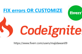 fix customize codeigniter website issues, errors, bugs