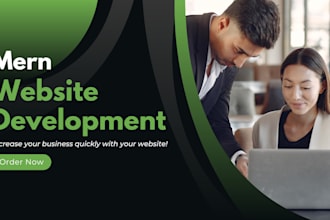 develop mern stack website with reactjs ,nodejs and mongodb