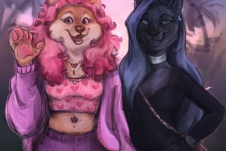 draw furry art for you