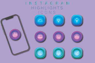 create amazing instagram story highlight icon