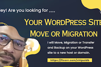 do move, migration, transfer or backup your wordpress site