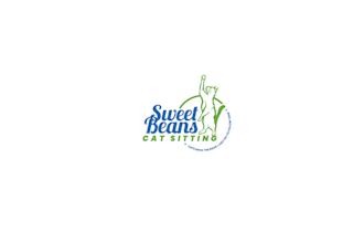 do sweet beans cat sitting logo