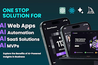 develop premium ai app, ai saas platforms, ai chatbots, ai calling agents