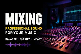 mixing your music as a professional audio engineer