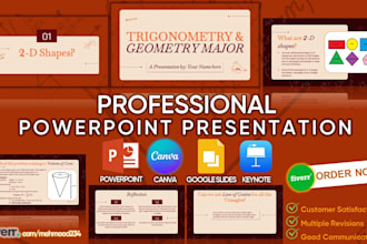 design custom powerpoint presentation deck and slides