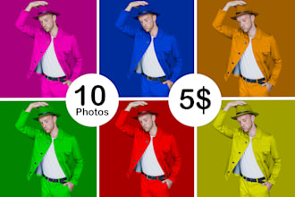 do product color change or recolor any product in photoshop
