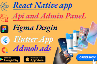 our agency develop hybrid apps with firebase, apis, admin panel