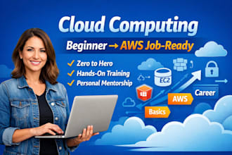 teach you cloud computing from beginner to AWS job ready