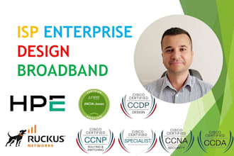 design scalable isp networks with high availability