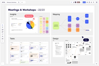 design any miro project based on your work