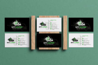 do junk removal business card