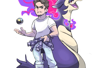 turn you into a pokemon trainer with a pokémon or fakemon