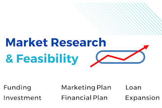 conduct market research and a business feasibility study