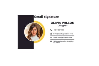 make clickable email signature or HTML email signature for gmail