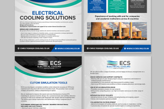 make modern high resolution brochure design