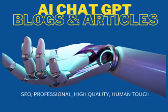 write SEO quality chat gpt articles for you