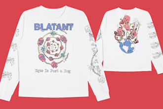 make detail illustration tshirt band merchandise streetwear