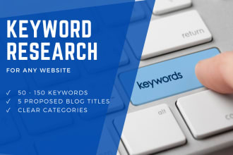 do extensive keyword research