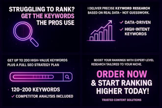 do extensive keyword research