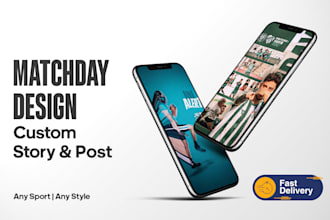 engaging matchday and gameday stories for your team