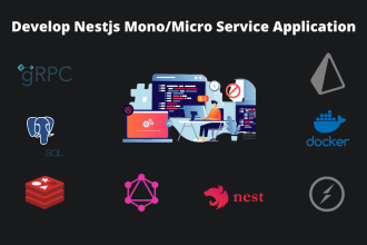 develop your nestjs application monolith microservice