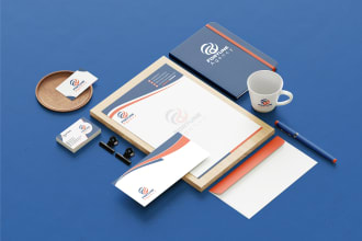 design trendy minimalist brand logo with brand identity and brand style guides