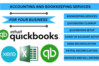 do expert quickbooks cleanup and accurate monthly reports