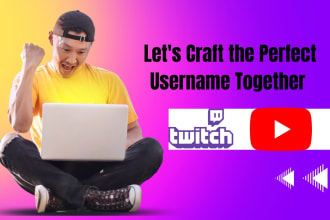 find a rare name, username for your twitch and other apps