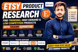 find winning etsy products using erank for dropshipping