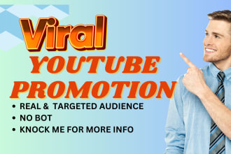 do organic youtube promotion for rapid channel growth