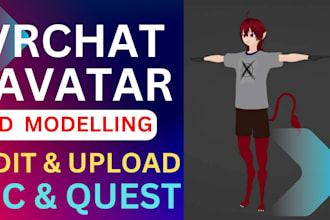 vrc avatar,  vrchat avatar furry vtuber for PC and quest