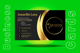 design business card, promotion, gamer and digital