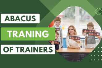 train trainers for the certified soroban program tot