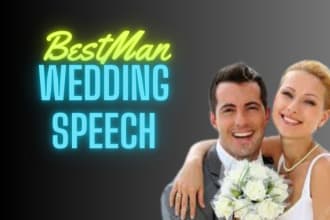 do epic best man and wedding speech writing for you