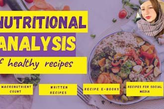 create healthy recipe ebooks and diet specific cookbooks for you