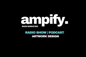 design custom artwork for your radio show,podcast,radio station