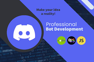 code you a discord bot