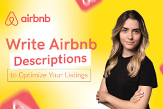 professional copywriting  airbnb listing description in 24h